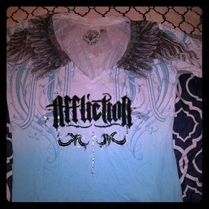 LG affliction t shirts